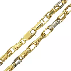 Corrente Masculina Design Italiano Mista 70cm - JC0004511-5 - RDJ Joias