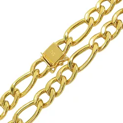 Cordão Elo Fígaro em Ouro 18K Masculino 21.5g - JC0005221-5 - RDJ Joias