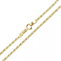 Corrente de Ouro Feminina Xadrezinho - JC001221-8 - RDJ Joias
