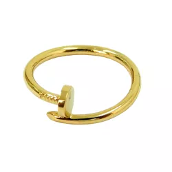 Anel em Ouro 18k Prego Torcido - J00500399 - RDJ Joias
