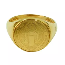 Anel em Ouro 18k São Bento - J12400318 - RDJ Joias