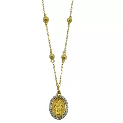 Gargantilha Terço em Ouro 18k - J12801305 - RDJ Joias