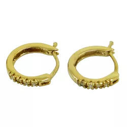 Argolinha em Ouro 18k com Brilhantes - JBR000121-3 - RDJ Joias