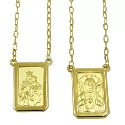 Escapulário de Ouro 18k Grande 65cm - J03101088 - RDJ Joias