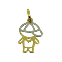 Pingente de Ouro 18k Menino Vazado - J18000198 - RDJ Joias