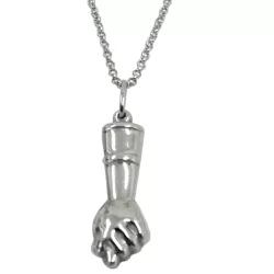  Figa em Ouro Branco Grande - JPGR001011-9 - RDJ Joias