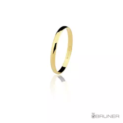 Aliança em Ouro 18k Fina Tradicional com 1.9g e 2.0mm - 7500132000 - RDJ Joias