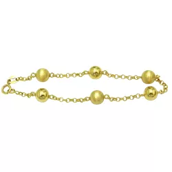 Pulseira de Ouro 18k Feminina de Bolas 7.0mm 5.3g - J16400115 - RDJ Joias