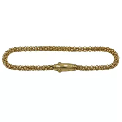 Pulseira de ouro 18k Feminina modelo pipoca 6,5g e 3.8mm - JP0006206-5 - RDJ Joias