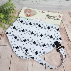 Babador bandana de tecido microfibra e atoalhado c... - Reart Baby