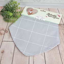Babador bandana de tecido 100% algodão e atoalhado... - Reart Baby
