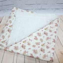 Manta Carneirinho Boho Baby Floral - manta2 - Reart Baby
