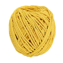 Cordão De Algodão Torcido São Francisco Amarelo 12... - REDESDEDORMIR.COM ©