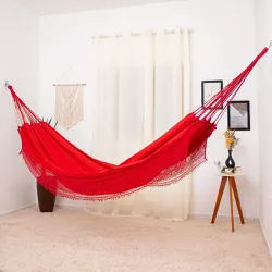 Rede De Dormir Casal Sol a Sol Vermelha - 78986256... - REDESDEDORMIR.COM ©