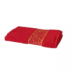 Toalha De Banho 100% Algodão Satex - 360g - Vermel... - REDESDEDORMIR.COM ©