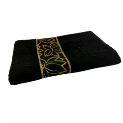 Toalha De Banho 100% Algodão Satex - 360g - `preto... - REDESDEDORMIR.COM ©