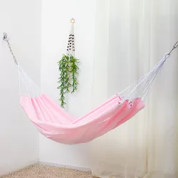 Rede De Dormir Infantil 100% Algodão Rosa Bebê - 7... - REDESDEDORMIR.COM ©