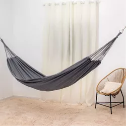 Rede de Dormir Jeans Life Basic Cinza Neblina - 78... - REDESDEDORMIR.COM ©
