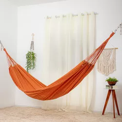Rede de Dormir Jeans Life Basic Laranja - 78986256... - REDESDEDORMIR.COM ©