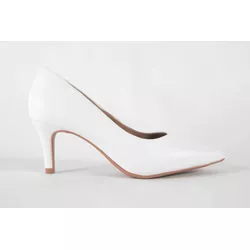 Scarpin Salto Fino Melissa Ava Branco Ref. 09401.0... - REGIMATTOS