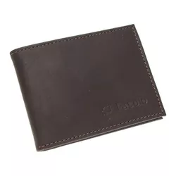 Carteira Masculina em Couro Skin Chocolate Liso H0... - REGIMATTOS