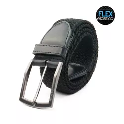 Cinto Masculino Ferracini Elástico Flex Preto Ref.... - REGIMATTOS