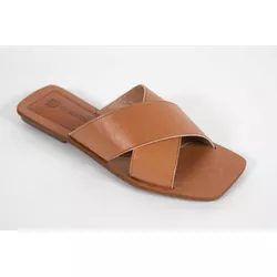 Rasteira Tira Dupla Mestiço Caramelo Ref. 0938.099... - REGIMATTOS