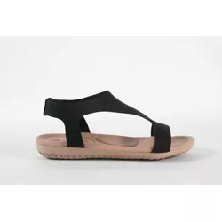 Sandália Rasteira Confort Neoprene Preto Ref. 0994... - REGIMATTOS