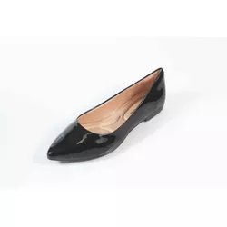 Sapatilha Lisa Verniz Preto Bico fino Ref. 0967.09... - REGIMATTOS