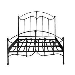 Cama Flor de Lis Viúvo Pez. Alta - Dom Ferro