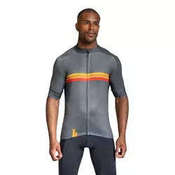 Camisa Ciclismo Tour Stripes Cinza - RH-5011-05500 - RH SPORTS