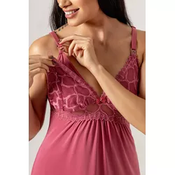 Camisola Amamentar Ritati Liganete e Renda - 0051... - RITATI LINGERIE