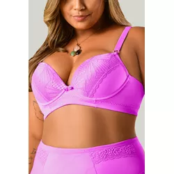Sutiã Ritati Plus Size Micro Renda Base Dupla - 0... - RITATI LINGERIE