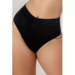 Calça Ritati em Sustentação Cetinete Texturado - 0... - RITATI LINGERIE