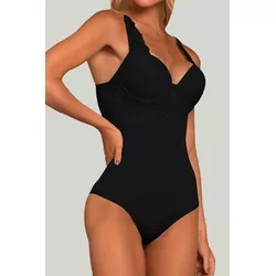 Body Modelador Ritati Cetinete e Renda - 0006643PR - RITATI LINGERIE