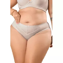Calça Plus Micro Renda Ritati com Lateral Dupla - ... - RITATI LINGERIE