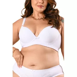Sutiã Plus Size Básico Ritati em Microfibra - 0041... - RITATI LINGERIE