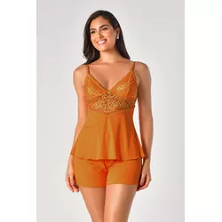 Bady Doll Ritati em Liganete e Renda - 0051741-DAM - RITATI LINGERIE