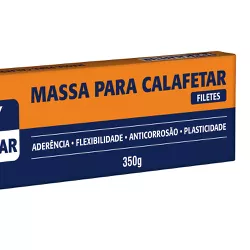 Massa para Calafetar Filetes 350g - Pulvitec