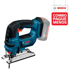 Combo Pague Menos Bosch 18V -Lixadeira GSS 18V-10 + Serra Tico-Tico GST 18V-LI, 2 baterias 18V 4,0Ah 1 carregador e 1 bolsa