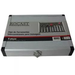Jogo de Ferramentas Intercambiáveis 9 peças MD 10mm 304,0007 ROCAST