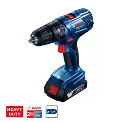 Parafusadeira Furadeira Impacto Bosch GSB 180-LI 18V 1 bateria, carregador e bolsa