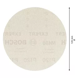 Disco de Lixa EXPERT M480 125mm G120 5 peças - Bosch 