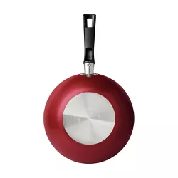 Frigideira Funda Loreto em Alumínio Antiaderente Vermelho 24cm 2,2L - Tramontina 