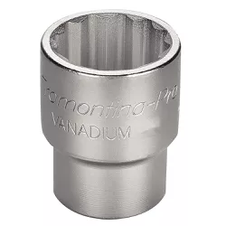 Soquete Estriado em Aço Cromo Vanádio 32 mm - Encaixe 3/4'' - Tramontina Pro