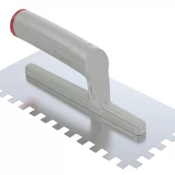 Desempenadeira em Aço Dentada 10x10mm com Cabo Aberto - Cortag