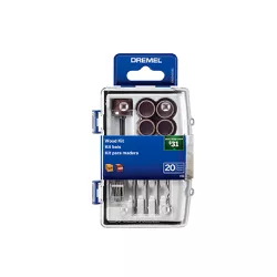 Kit Dremel 3000 + Tubos de Lixa (432) + Kit com 20 Acessórios (733) 127V - Dremel