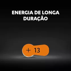 Pilha Auditiva 13 C/6 (108839) - Duracell 