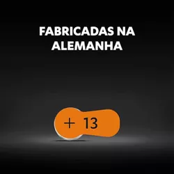 Pilha Auditiva 13 C/6 (108839) - Duracell 