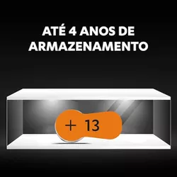 Pilha Auditiva 13 C/6 (108839) - Duracell 